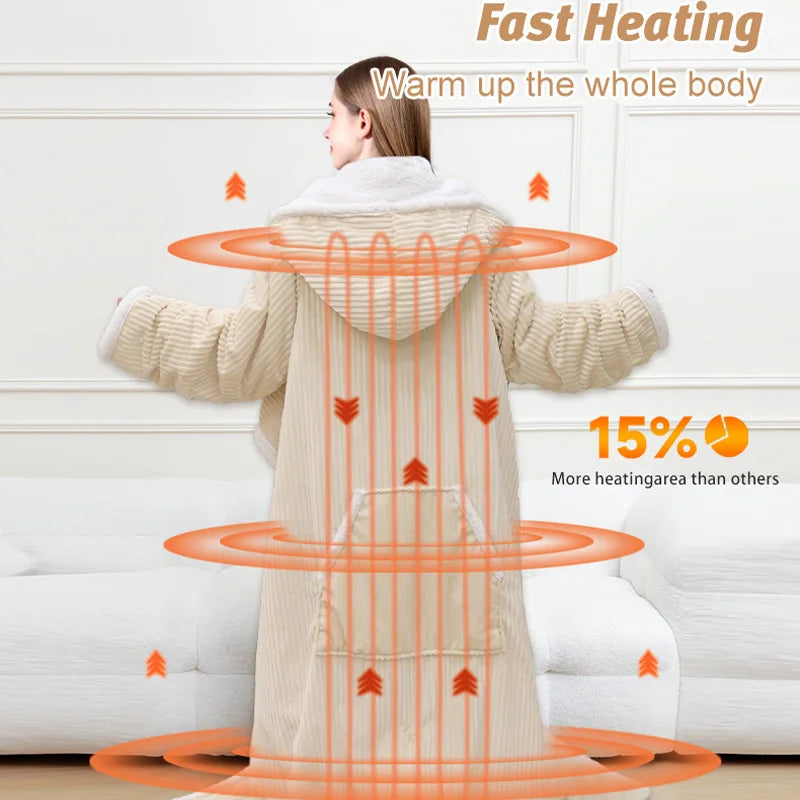 LittleCozy™ - Wearable heated Blanket