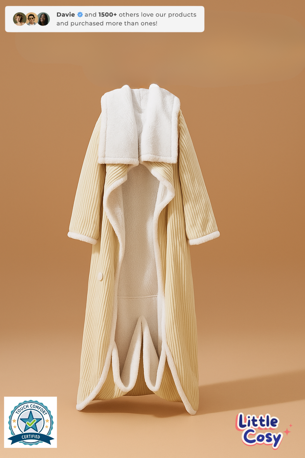 LittleCozy™ - Wearable heated Blanket