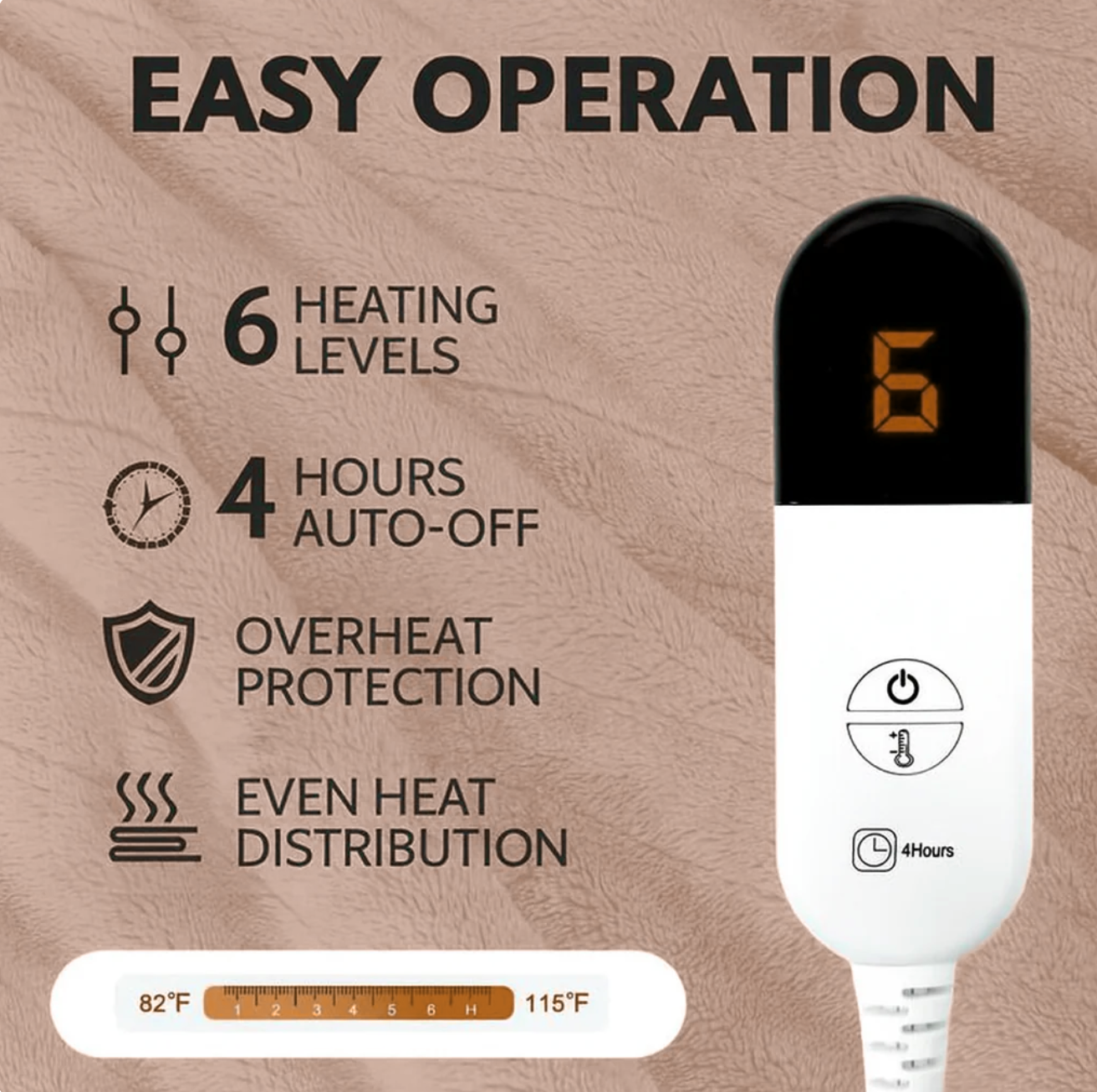 LittleCozy™ - Wearable heated Blanket